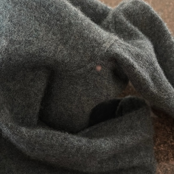 ZADIG & VOLTAIRE LADIES GRAY CASHMERE CICI PATCH METALLIC ELBOW STARS-XS - Picture 14 of 14